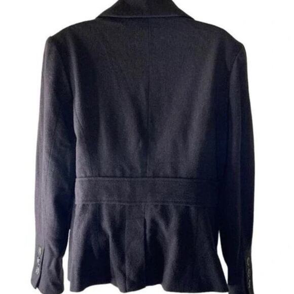 Eddie Bauer Wool Blazer Button Front Pockets Women's Size 12 Line Suit Jacket - Picture 4 of 10